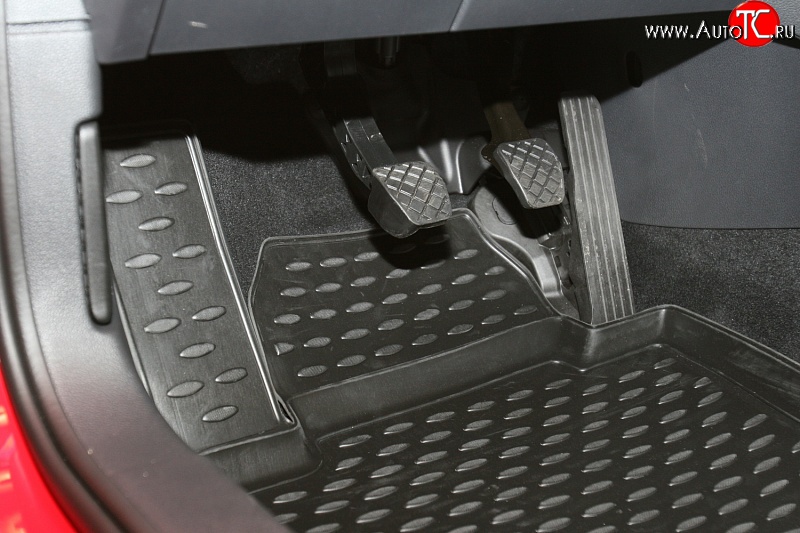 3 199 р. Коврики в салон Element 4 шт. (полиуретан) Volkswagen Jetta A6 седан дорестайлинг (2011-2015)  с доставкой в г. Кемерово