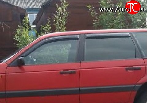 999 р. Комплект дефлекторов окон (ветровиков) 4 шт. (универсал) Russtal Volkswagen Passat B3 универсал (1988-1993)  с доставкой в г. Кемерово