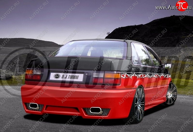 6 549 р. Задний бампер D.J. Volkswagen Passat B3 седан (1988-1993)  с доставкой в г. Кемерово