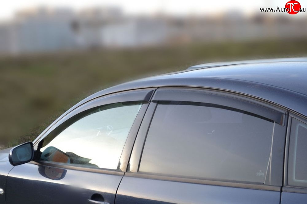 999 р. Комплект дефлекторов окон (ветровиков) 4 шт. (седан) Russtal Volkswagen Passat B5 седан дорестайлинг (1996-2000)  с доставкой в г. Кемерово