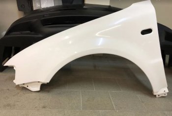 8 489 р. Переднее левое крыло (стеклопластик) Fiberplast  Volkswagen Passat  B5 (1996-2000) седан дорестайлинг, универсал дорестайлинг  с доставкой в г. Кемерово. Увеличить фотографию 2