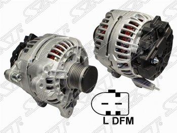 Генератор (140A/ 12V) (1.4/1.6) SAT Volkswagen Passat B6 седан (2005-2011)