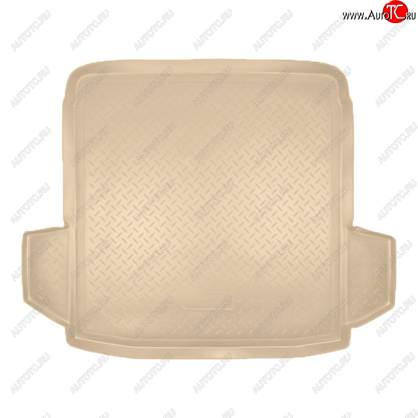 2 479 р. Коврик багажника Norplast Unidec  Volkswagen Passat  B6 (2005-2011) седан (Цвет: бежевый)  с доставкой в г. Кемерово