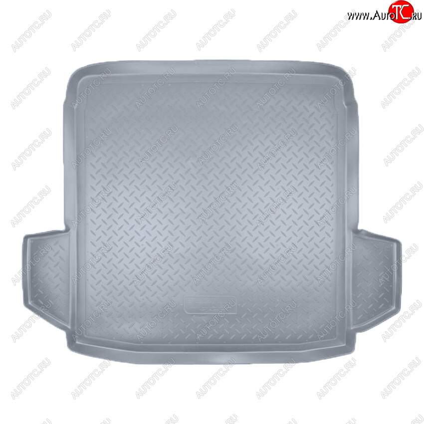 2 479 р. Коврик багажника Norplast Unidec  Volkswagen Passat  B6 (2005-2011) седан (Цвет: серый)  с доставкой в г. Кемерово
