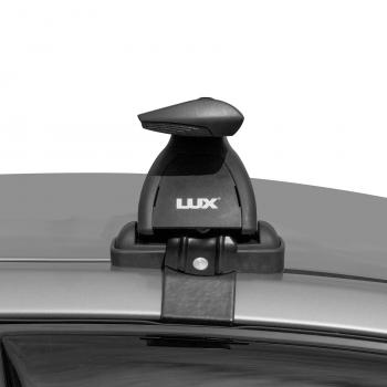 10 097 р. Багажник на крышу без рейлингов в сборе LUX  Volkswagen Passat  B6 (2005-2011) седан (аэро-трэвэл 1.2 (цвет серый))  с доставкой в г. Кемерово. Увеличить фотографию 4