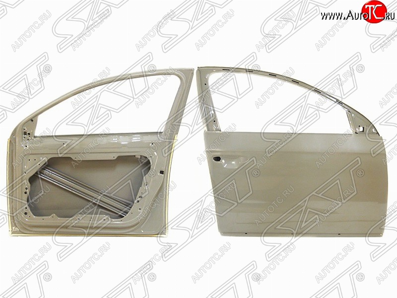 14 249 р. Правая дверь передняя SAT Volkswagen Passat B7 седан (2010-2015) (Неокрашенная)  с доставкой в г. Кемерово