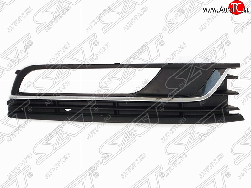 2 699 р. Правая вставка в бампер под ПТФ (хром) SAT Volkswagen Passat B7 седан (2010-2015)  с доставкой в г. Кемерово