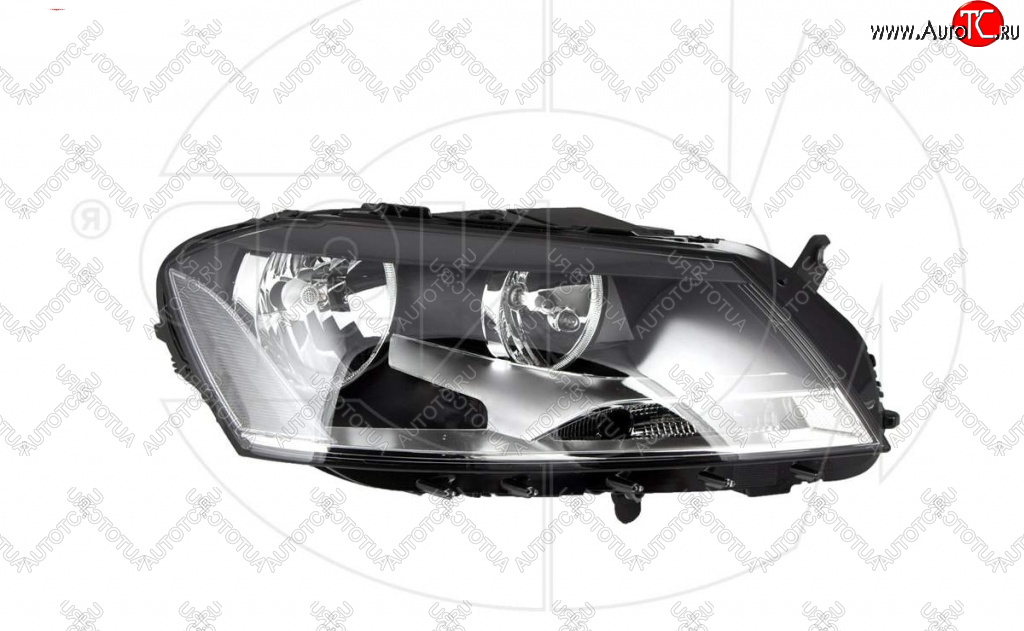 8 949 р. Фара передняя правая NSP Volkswagen Passat B7 седан (2010-2015)  с доставкой в г. Кемерово