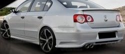 7 749 р. Пороги накладки CT Volkswagen Passat B6 седан (2005-2011) (Неокрашенные)  с доставкой в г. Кемерово. Увеличить фотографию 2