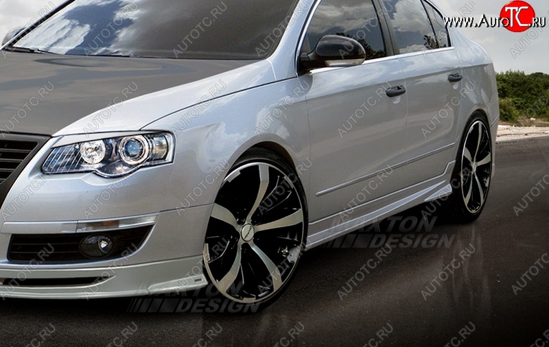 15 299 р. Пороги накладки Maxton Volkswagen Passat B6 седан (2005-2011)  с доставкой в г. Кемерово