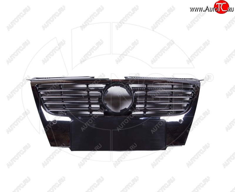 4 549 р. Решетка радиатора NSP (под парктроник) Volkswagen Passat B6 седан (2005-2011) (Неокрашенная)  с доставкой в г. Кемерово
