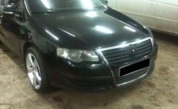 1 649 р. Реснички на фары CT v2 Volkswagen Passat B6 седан (2005-2011) (Неокрашенные)  с доставкой в г. Кемерово. Увеличить фотографию 2