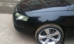 1 649 р. Реснички на фары CT v2 Volkswagen Passat B6 седан (2005-2011) (Неокрашенные)  с доставкой в г. Кемерово. Увеличить фотографию 3