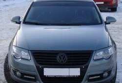 1 149 р. Реснички Sport v2 на фары Volkswagen Passat B6 седан (2005-2011) (Неокрашенные)  с доставкой в г. Кемерово. Увеличить фотографию 2