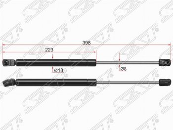 Газовый упор крышки багажника SAT Volkswagen Passat  B6 (2005-2010) универсал