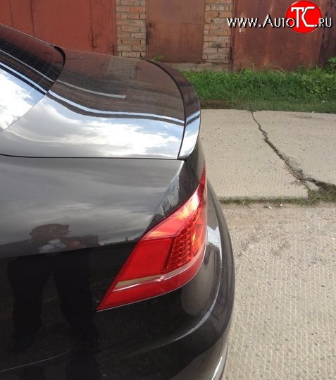 4 649 р. Лип спойлер Sport  Volkswagen Passat  B7 (2010-2015) седан (Неокрашенный)  с доставкой в г. Кемерово