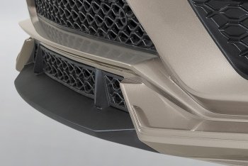 24 099 р. Передний бампер REBOOT  Volkswagen Polo  Mk6 (2020-2022) лифтбек (Окрашенный с выделением диффузора)  с доставкой в г. Кемерово. Увеличить фотографию 2