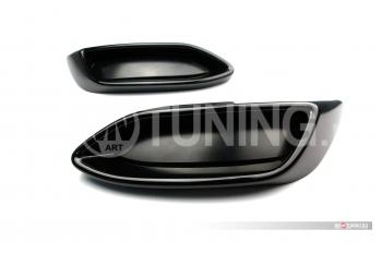 5 149 р. Имитация выхлопа MV-Tuning  Volkswagen Polo  Mk6 (2020-2022) лифтбек (BLACK (чёрный глянец))  с доставкой в г. Кемерово. Увеличить фотографию 5
