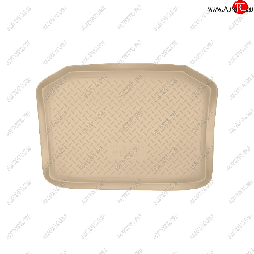 2 059 р. Коврик багажника Norplast Unidec  Volkswagen Polo  9N1 (2001-2009) хэтчбэк 5 дв. дорестайлинг, рестайлинг, хэтчбэк 5 дв. (Цвет: бежевый)  с доставкой в г. Кемерово