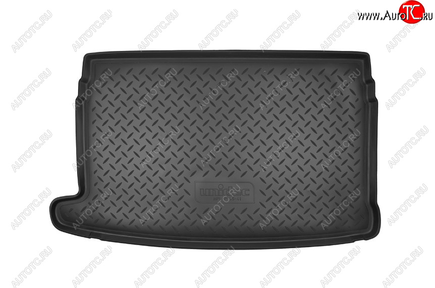 1 569 р. Коврик в багажник Norplast Unidec  Volkswagen Polo  5 (2009-2020) хэтчбек дорестайлинг, хэтчбек рестайлинг (Цвет: черный)  с доставкой в г. Кемерово