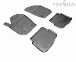 Комплект ковриков в салон Norplast Volkswagen Polo  9N1 (2001-2009) седан дорестайлинг, хэтчбэк 5 дв. дорестайлинг, рестайлинг седан, рестайлинг, хэтчбэк 5 дв.