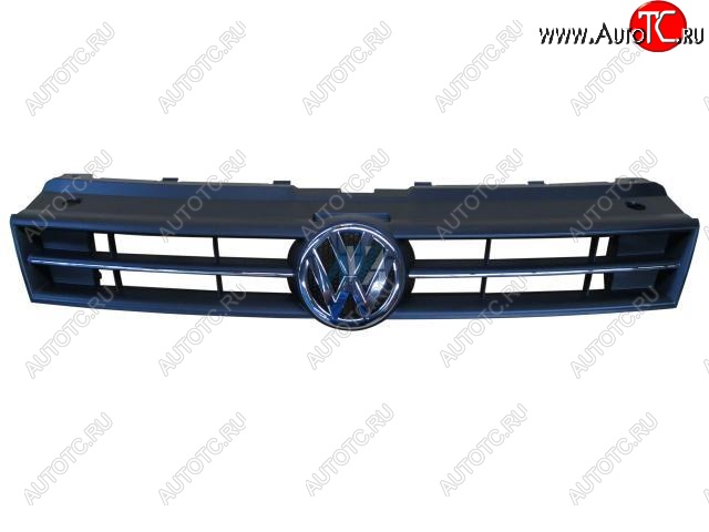 1 249 р. Решетка радиатора SPARD Volkswagen Polo 5 хэтчбек дорестайлинг (2009-2015) (Неокрашенная)  с доставкой в г. Кемерово