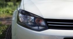 Реснички на фары RA Volkswagen Polo  5 (2009-2015) хэтчбек дорестайлинг
