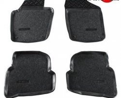 Комплект ковриков в салон (хетчбек) Aileron 4 шт. (полиуретан, покрытие Soft) Volkswagen Polo  5 (2009-2015) хэтчбек дорестайлинг