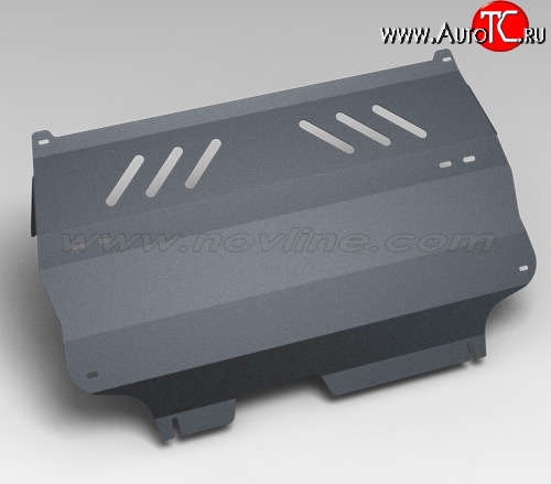 2 159 р. Защита картера двигателя Novline (1.6, МКПП/АКПП, 3 мм) Volkswagen Polo 5 хэтчбек рестайлинг (2015-2020)  с доставкой в г. Кемерово