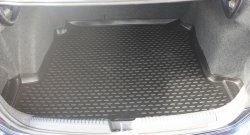 1 889 р. Коврик в багажник Element (полиуретан) Volkswagen Polo 5 седан рестайлинг (2015-2020)  с доставкой в г. Кемерово. Увеличить фотографию 5