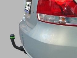 54 849 р. Фаркоп Лидер Плюс Volkswagen Polo 5 седан дорестайлинг (2009-2015) (Без электропакета)  с доставкой в г. Кемерово. Увеличить фотографию 2
