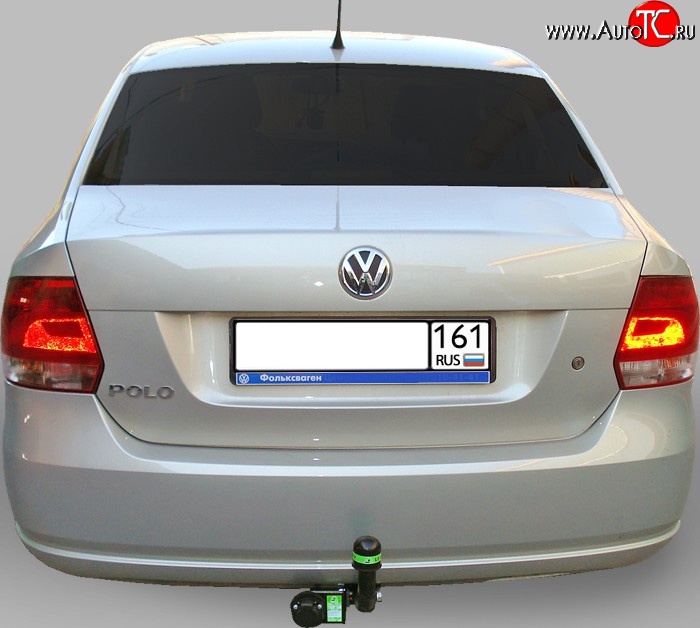 54 849 р. Фаркоп Лидер Плюс Volkswagen Polo 5 седан дорестайлинг (2009-2015) (Без электропакета)  с доставкой в г. Кемерово