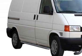 Защита порогов ТехноСфера (Техно Сфера) (нержавейка, 51 mm) Volkswagen Caravelle  T4 - Transporter  T4