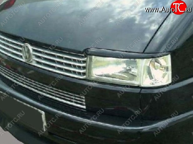 1 649 р. Реснички на фары CT Volkswagen Transporter T4 дорестайлинг (1990-1996) (Неокрашенные)  с доставкой в г. Кемерово