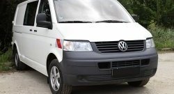 799 р. Реснички на фары RA Volkswagen Transporter T5 дорестайлинг (2003-2009) (Неокрашенные)  с доставкой в г. Кемерово. Увеличить фотографию 2