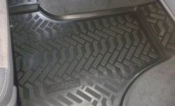 1 499 р. Коврики в салон Aileron 4 шт. (полиуретан, передние)  Volkswagen Transporter  T5 (2003-2009) дорестайлинг  с доставкой в г. Кемерово. Увеличить фотографию 2