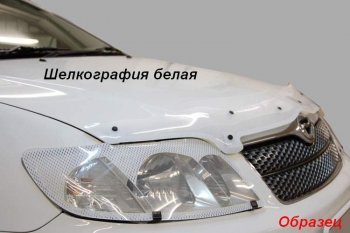 2 599 р. Дефлектор капота CA-Plastik (exclusive) Volkswagen Multivan T6 дорестайлинг (2016-2019) (Classic черный, Без надписи)  с доставкой в г. Кемерово. Увеличить фотографию 5