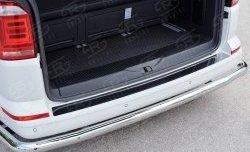 2 599 р. Накладка защитная на верхнюю часть заднего бампера SLITKOFF  Volkswagen Multivan  T6 - Transporter  T6  с доставкой в г. Кемерово. Увеличить фотографию 2