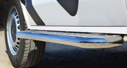 15 899 р. Широкая защита порогов SLITKOFF  Volkswagen Transporter  T6 (2015-2019) дорестайлинг  с доставкой в г. Кемерово. Увеличить фотографию 2