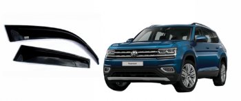 Дефлектора окон SIM Volkswagen Teramont  CA1 (2016-2020) дорестайлинг