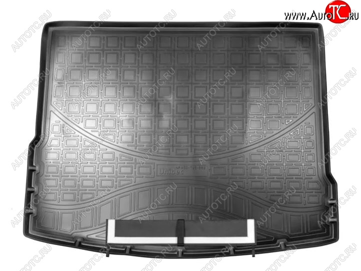 3 099 р. Коврик в багажник Norplast  Volkswagen Tiguan  Mk2 (2016-2022) дорестайлинг, рестайлинг (Черный с фартуком)  с доставкой в г. Кемерово