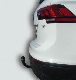 161 999 р. Фаркоп Лидер Плюс. Volkswagen Tiguan Mk2 дорестайлинг (2016-2020) (Без электропакета)  с доставкой в г. Кемерово. Увеличить фотографию 2