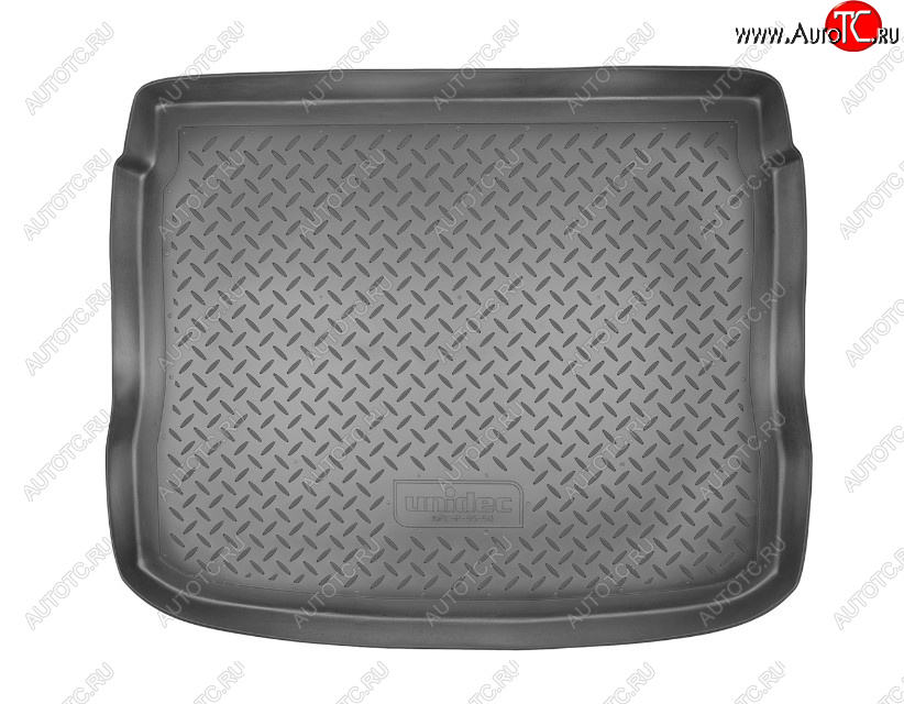 1 799 р. Коврик в багажник Norplast Unidec  Volkswagen Tiguan  NF (2011-2017) рестайлинг (Цвет: черный)  с доставкой в г. Кемерово