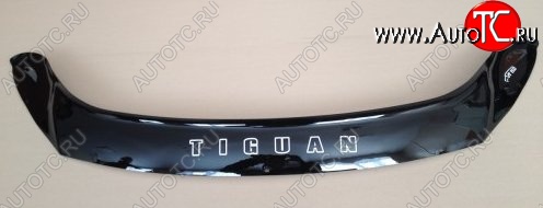 999 р. Дефлектор капота Russtal Volkswagen Tiguan NF дорестайлинг (2006-2011)  с доставкой в г. Кемерово