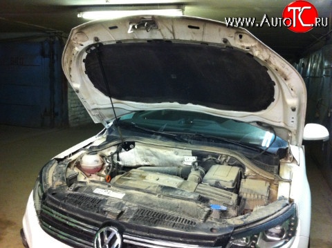 2 969 р. Упор капота Sport  Volkswagen Tiguan  NF (2006-2017) дорестайлинг, рестайлинг  с доставкой в г. Кемерово