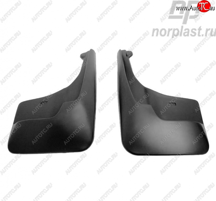 1 179 р. Брызговики передние Norplast  Volkswagen Tiguan  NF (2006-2011) дорестайлинг  с доставкой в г. Кемерово
