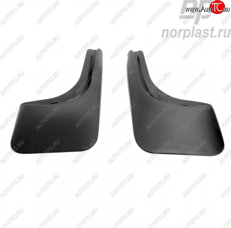 1 179 р. Брызговики задние Norplast  Volkswagen Tiguan  NF (2006-2011) дорестайлинг  с доставкой в г. Кемерово