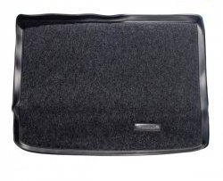 Коврик в багажник Aileron (полиуретан, покрытие Soft) Volkswagen Tiguan  NF (2006-2011) дорестайлинг