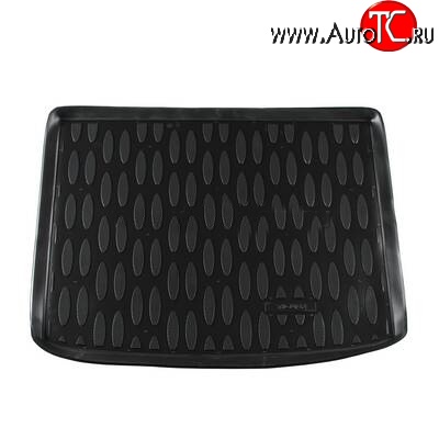 1 299 р. Коврик в багажник Aileron (полиуретан)  Volkswagen Tiguan  NF (2006-2011) дорестайлинг  с доставкой в г. Кемерово