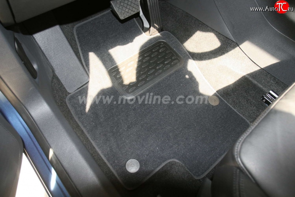 9 549 р. Комплект ковриков в салон Element 5 шт. (текстиль) Volkswagen Tiguan NF дорестайлинг (2006-2011)  с доставкой в г. Кемерово